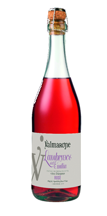 Lambrusco rosé, rouge